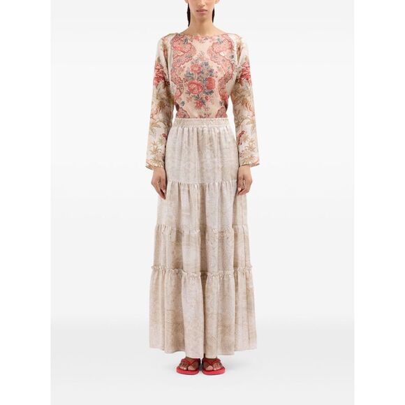 Pierre Louis Mascia Women's Skirts Beige